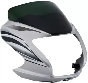 Headlight Visor For Passion Grey & Black Uf128d