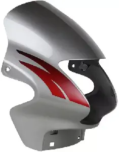 Headlight Visor For Passion Grey & Red Uf124f
