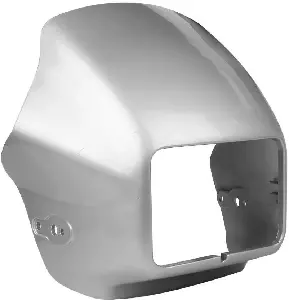 Headlight Visor For Splendor Grey & Blue Uf106c
