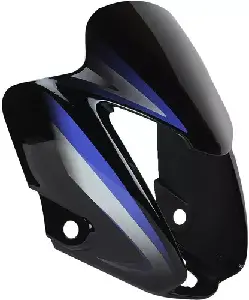 Headlight Visor For Splendor Nxg Black & Purple Uf133a