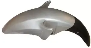 Mud Guard For H. Super Splendor Nm 2015 Silver