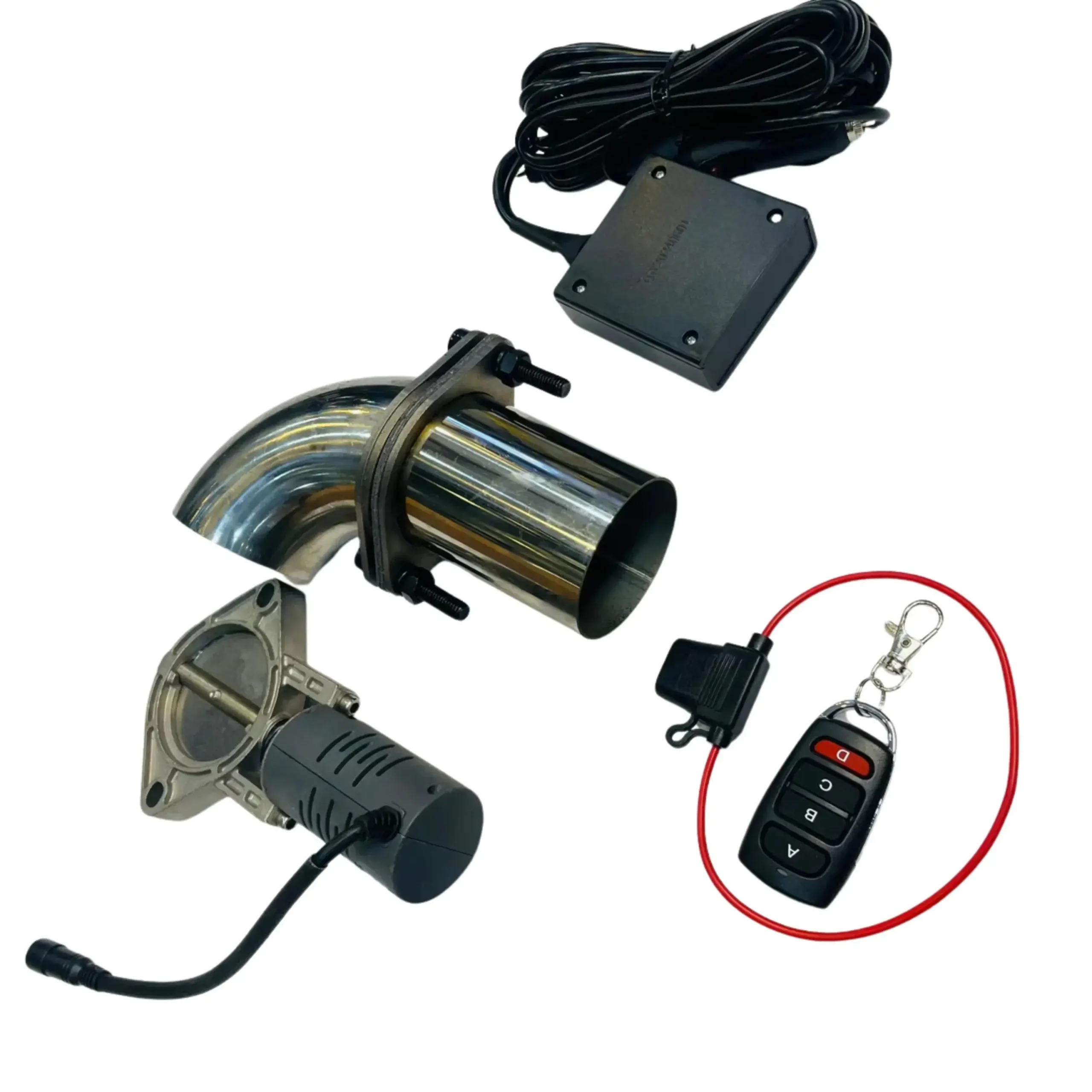 Universal Valvetronic Remote Control Exhaust Kit | Electric Cutoff