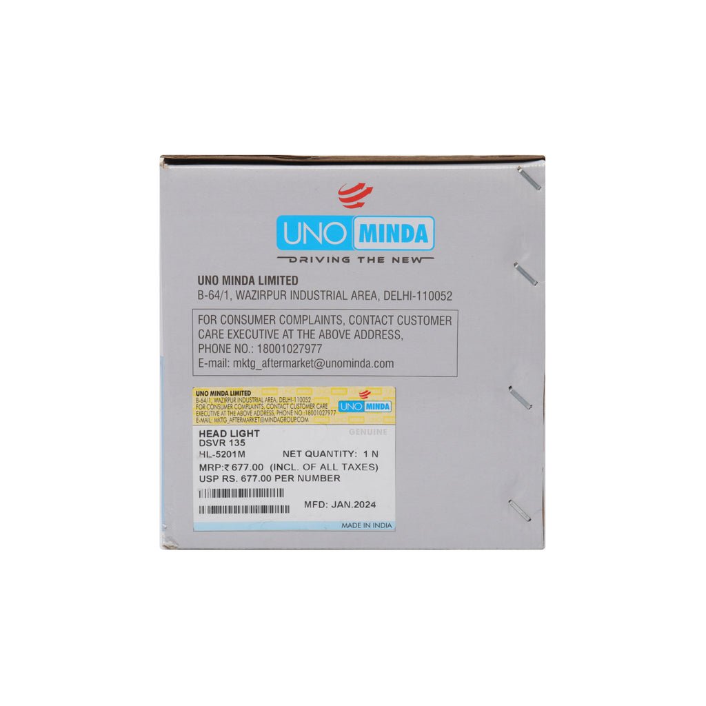 Uno Minda Head Light Assembly For Discover 135 - Image 3