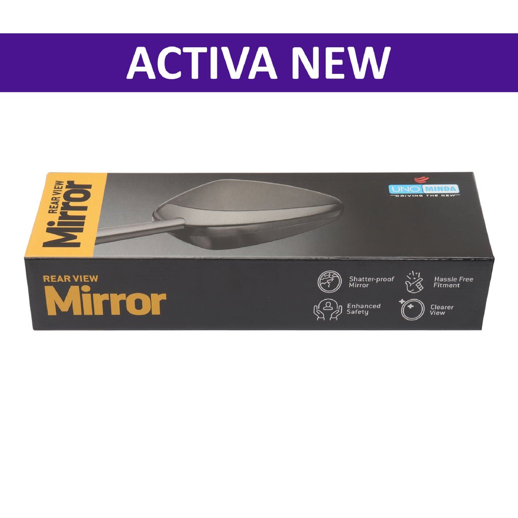 Uno Minda Mirror (right) For Activa New - Image 2
