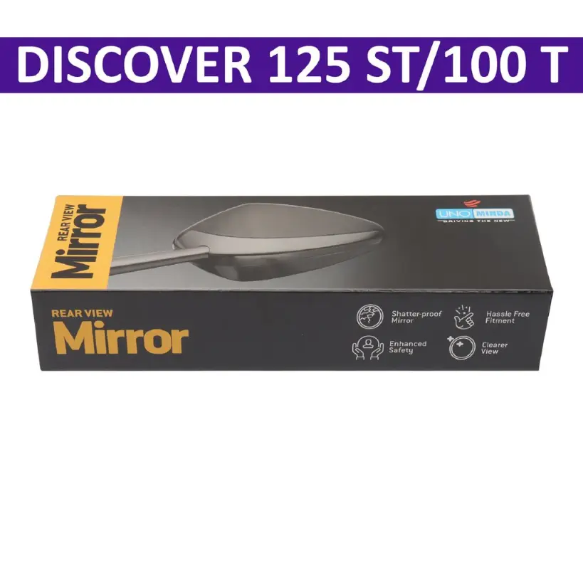 Uno Minda Mirror (right) For Discover 125st, Discover 100t - Image 2