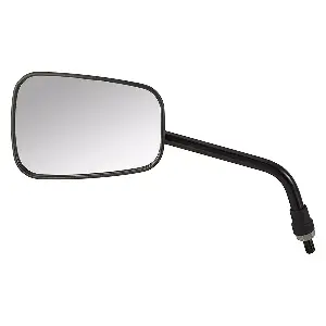 Uno Minda Rv-1008l Rear View Mirror Shatterproof Glass For Bajaj Avenger Street 150,180 (black)