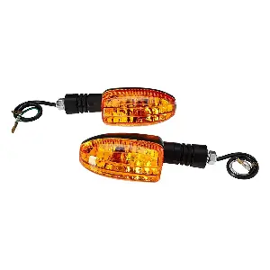 Uno Minda Td-5036a Amber Lens Blinker Lamp Assembly For Bajaj Platina Rear Lh/rh