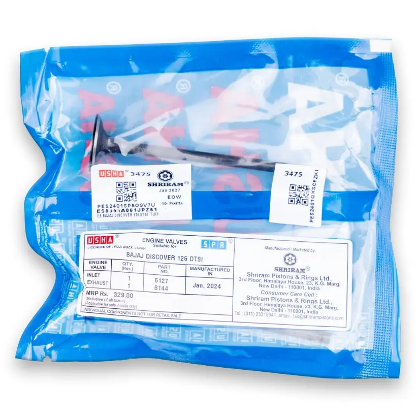 Usha Engine Valve For Discover 125 Dtsi - Image 3