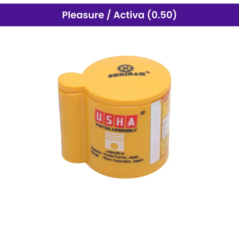 Usha Piston Kit (0.50) For Pleasure, Activa - Image 2