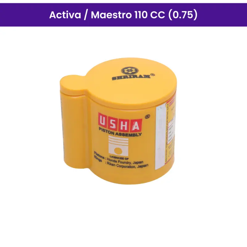 Usha Piston Kit (0.75) For Activa, Maestro 110