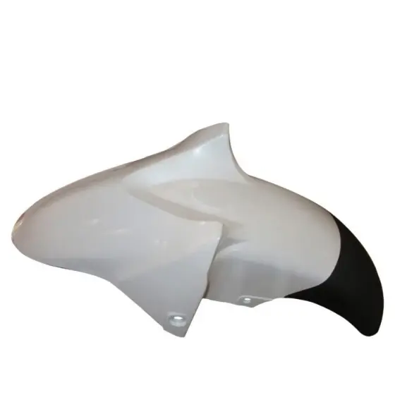 White Yamaha Fz-s Front Mudguard
