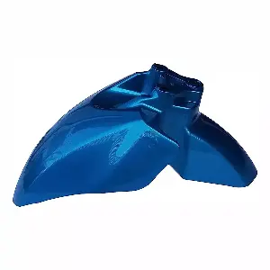 Genuine Front Mudguard Blue For Yamaha Alpha