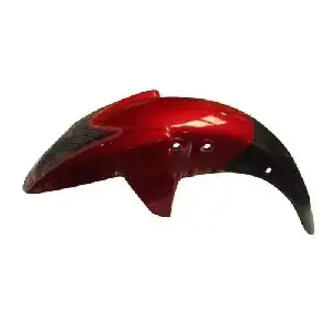 Genuine Front Mudguard Red Black For Tvs Apache Rtr160