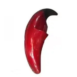 Genuine Front Mudguard Red For Bajaj Platina 125 Dtsi Om