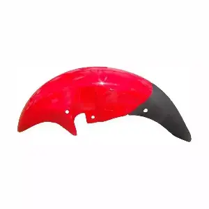 Genuine Front Mudguard Red For Hero Passion Om