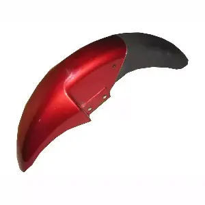 Genuine Front Mudguard Red Orange For Bajaj Platina 100 Om
