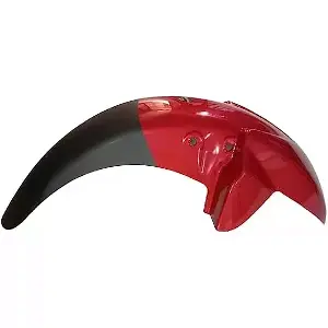 Genuine Front Mudguard White Red For Tvs Phoenix