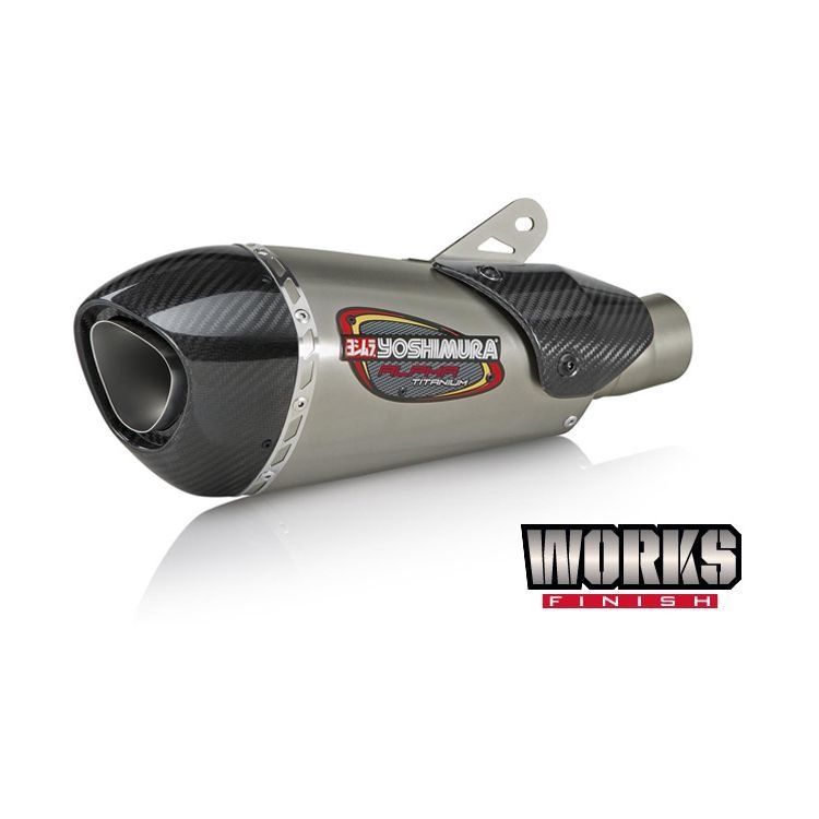 Yoshimura Alpha T Works Race Slip On Exhaust For Kawasaki Zx 10Rr